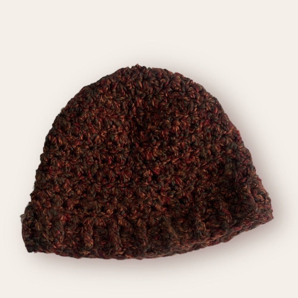 Multicolour Crochet Beanie Style Toque - Picture 2 of 4